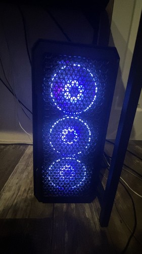 Black gaming computer - gaming, i7